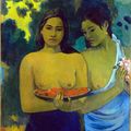 Поль Гоген - Две таитянские женщины